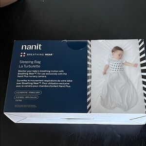 Nanit Breathing Wear Sleeping Bag - Pebble Gray